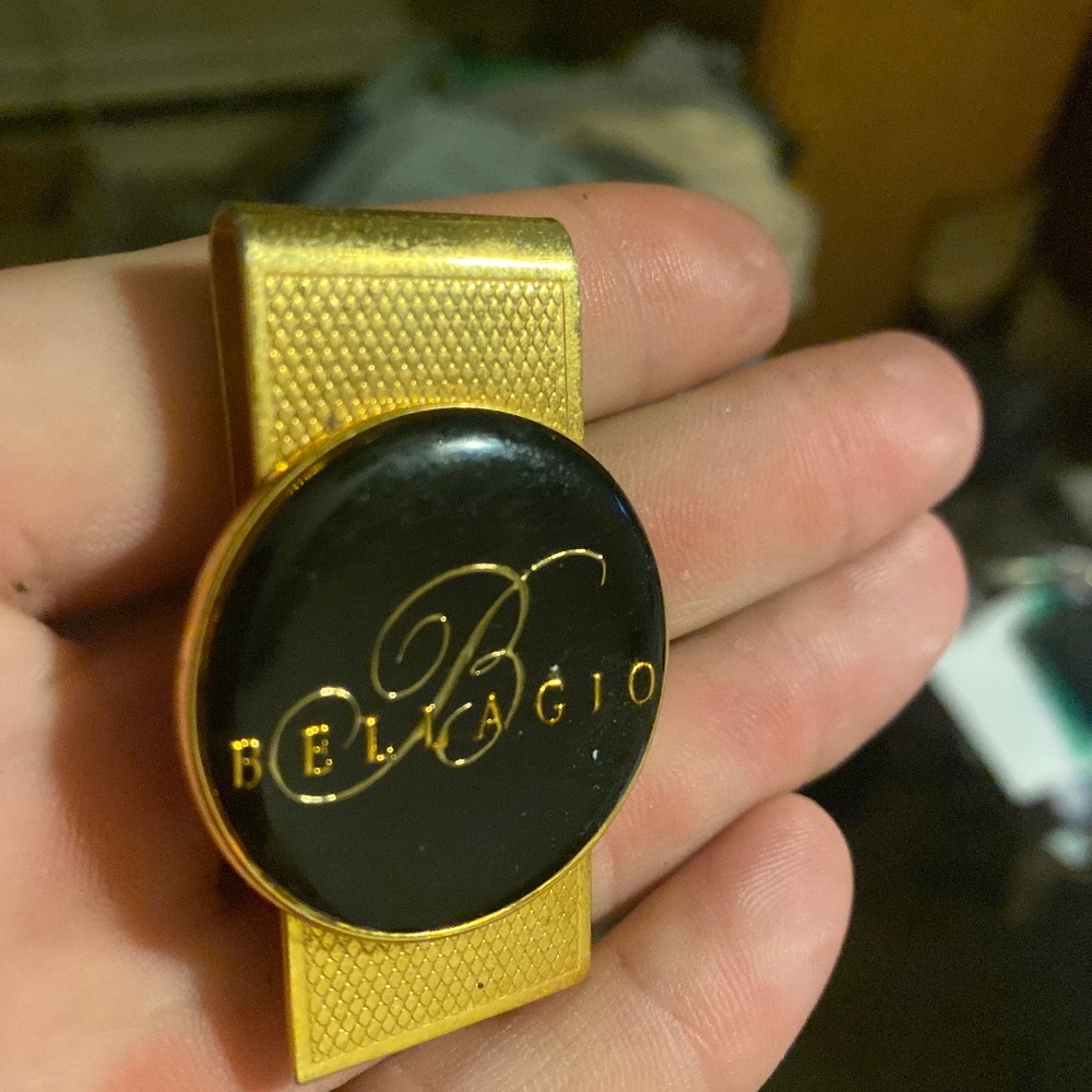 Gold money clip